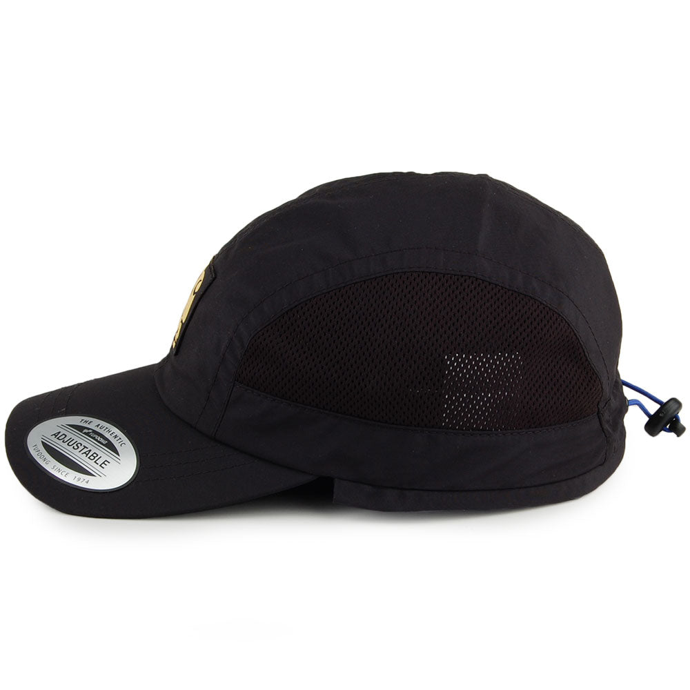 Carhartt WIP Hats Fela Kuti Neck Flap Baseball Cap - Black