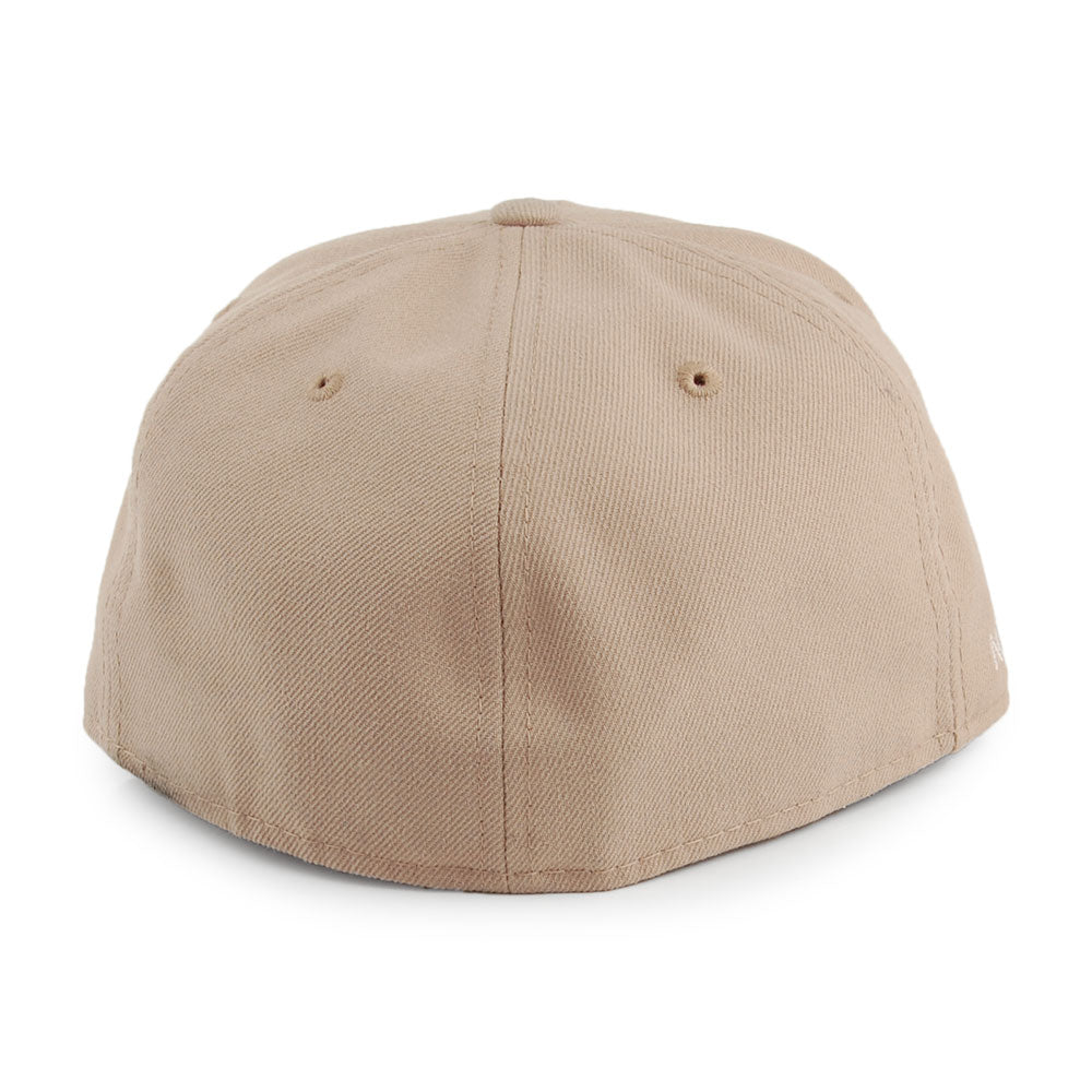New Era 59FIFTY Baseball Cap - NE Side - Khaki