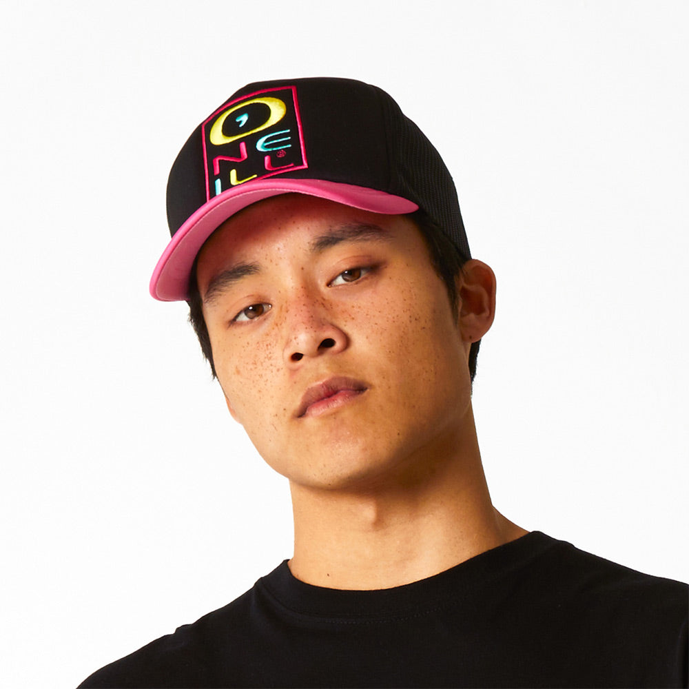 O'Neill Hats Original Surfer II Trucker Cap - Black-Pink