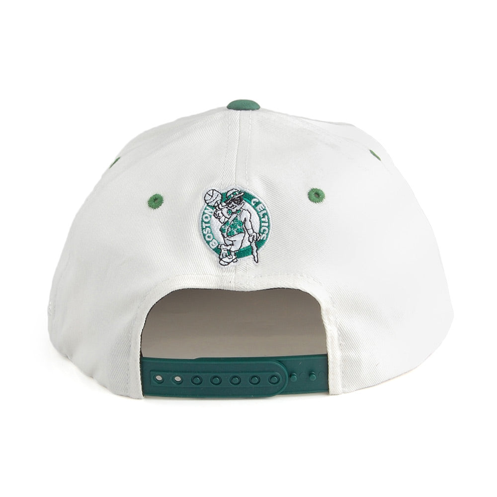 Mitchell & Ness Boston Celtics Snapback Cap - Dunk - Off-White-Green