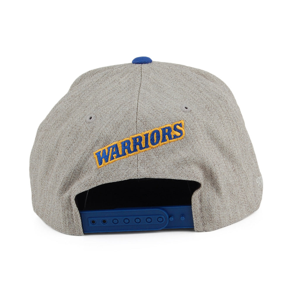 Mitchell & Ness Golden State Warriors Snapback Cap - Hometown - Grey-Blue