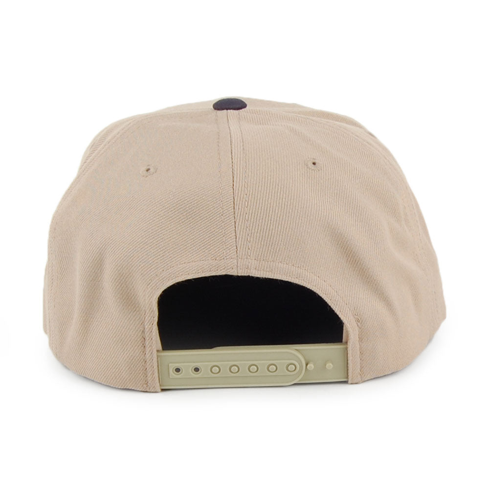 Brixton Hats Jolt MP Snapback Cap - Khaki-Navy