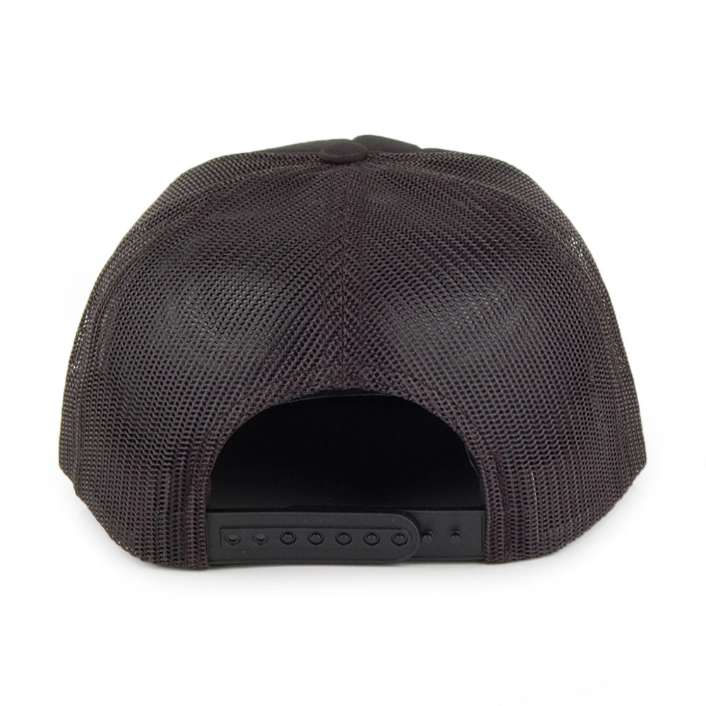 Brixton Hats Palmer Mesh Tonal Trucker Cap - Black