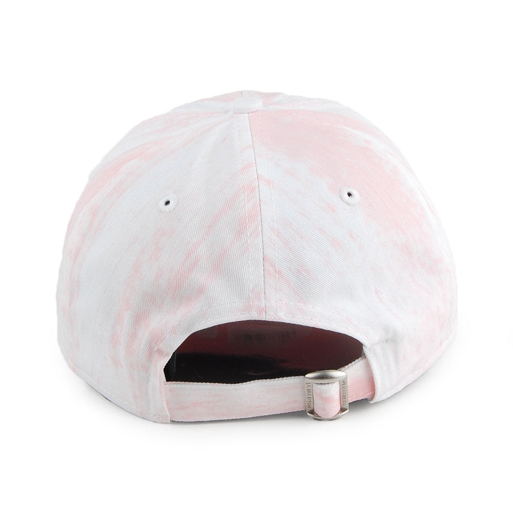 New Era 9FORTY L.A. Dodgers Baseball Cap - Tie Dye Pastel - Pink-White