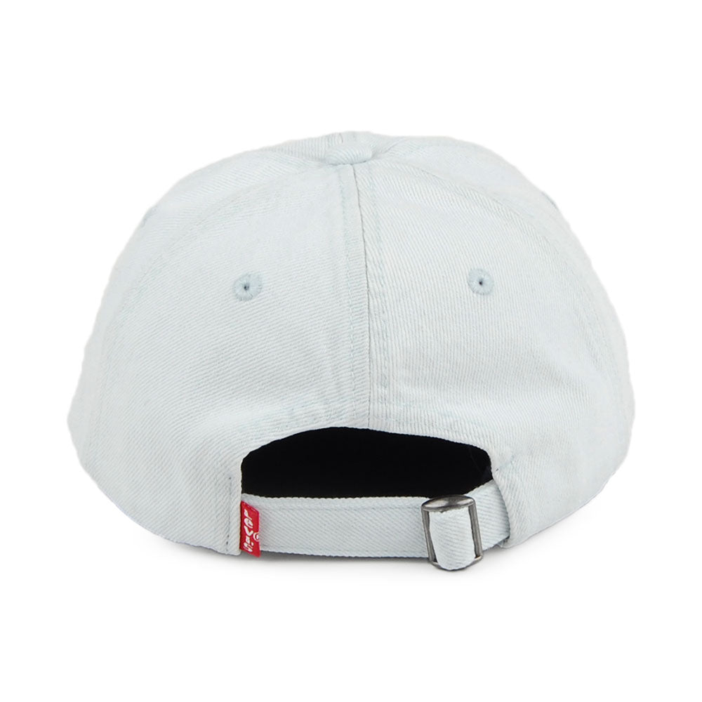 Levi's Hats Mid Batwing Denim Baseball Cap - Light Blue