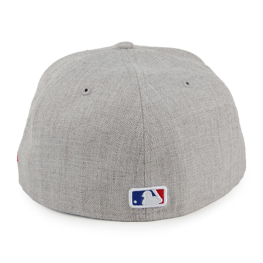 New Era 59FIFTY Boston Red Sox Baseball Cap - MLB Heather Gray Series - Heather Grey