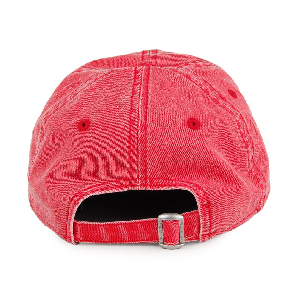 New Era 9TWENTY L.A. Dodgers Baseball Cap - Washed MLB - Red-Blue