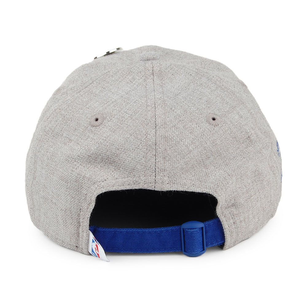 New Era 9TWENTY Golden State Warriors Baseball Cap - NBA Draft - Heather Grey