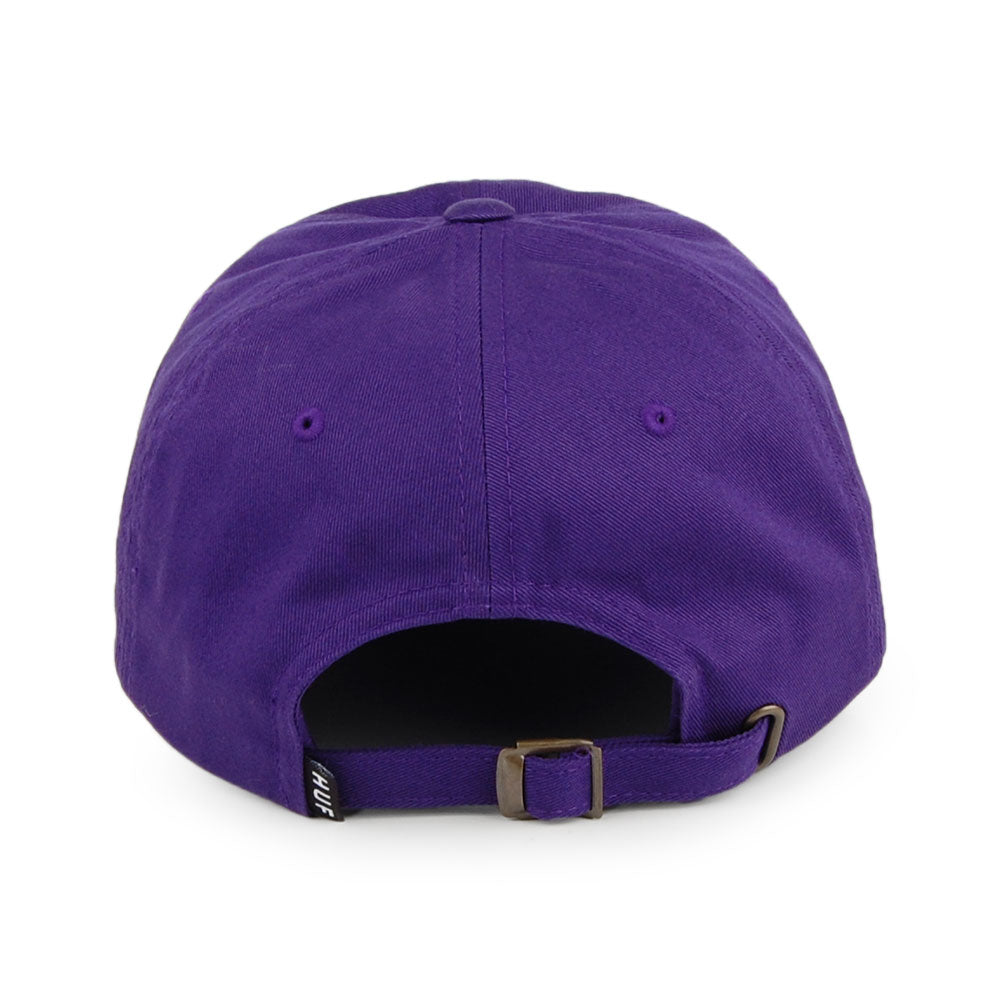 HUF Triple Triangle Curved Visor Baseball Cap - Purple