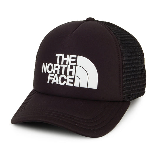 The North Face Hats TNF Logo Deep Fit Trucker Cap - Black