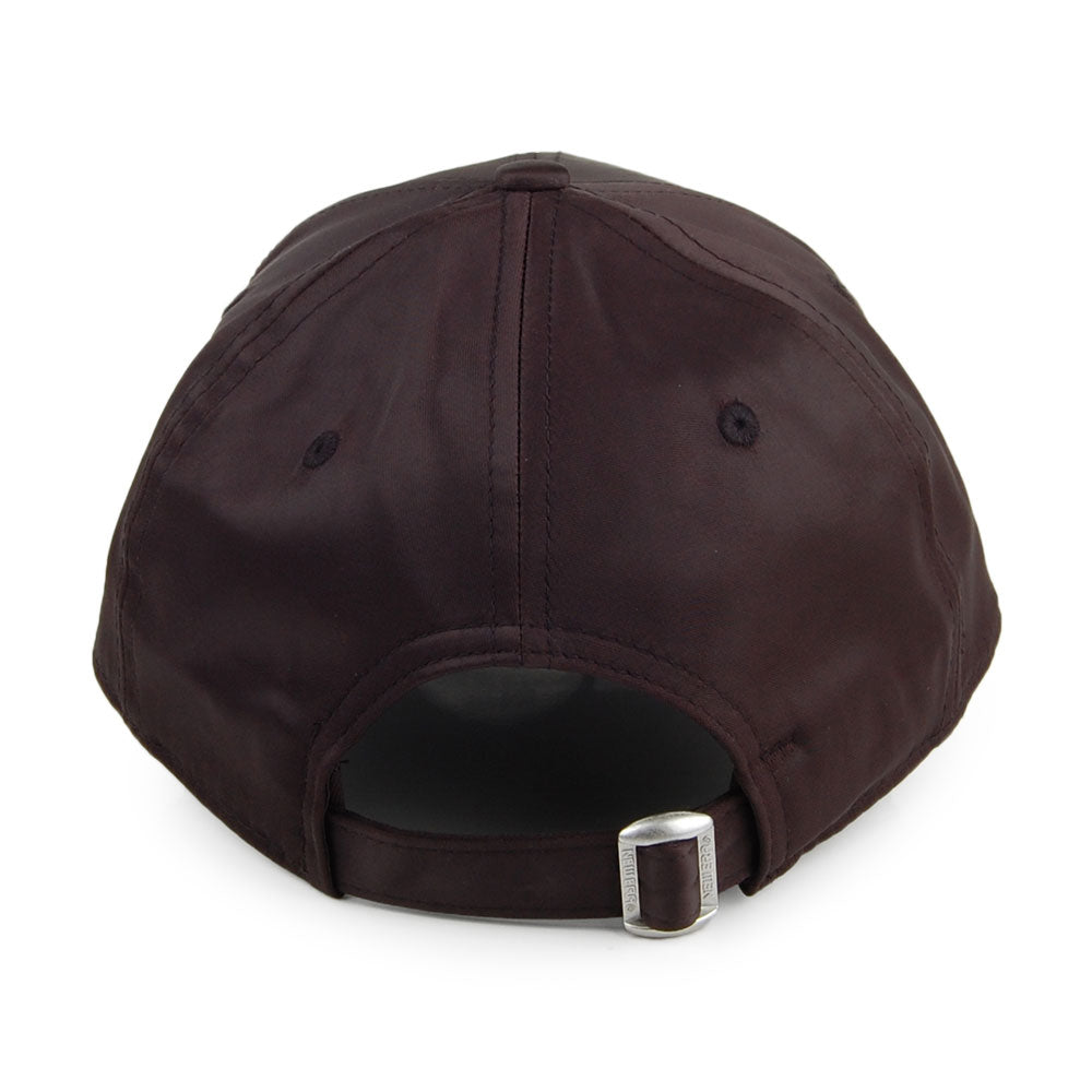 New Era Womens 9FORTY New York Yankees Satin Baseball Cap - MLB - Black-Pink