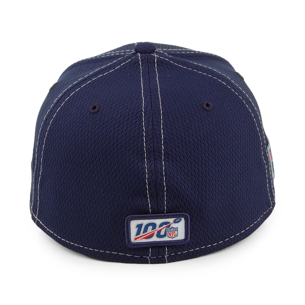 New Era 39THIRTY New England Patriots Baseball Cap - NFL Onfield Road - Navy Blue