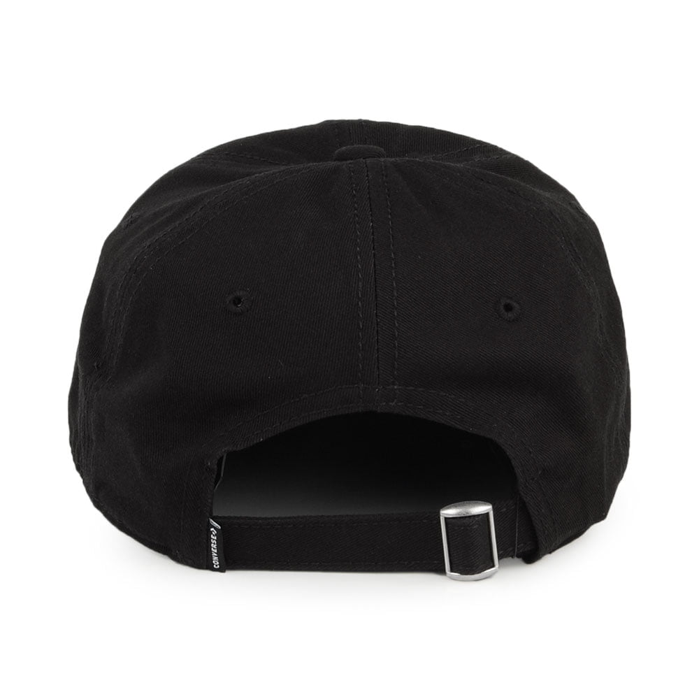 Converse Lock Up Cotton Baseball Cap - Black