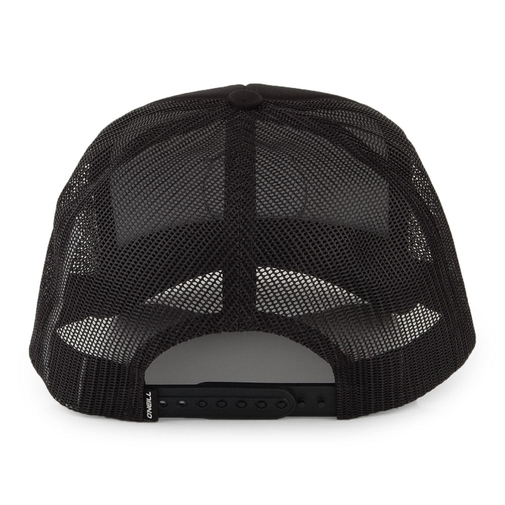 O'Neill Hats Original Surfer Circle Logo Trucker Cap - Black