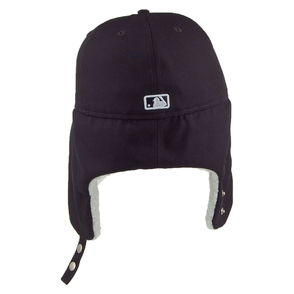 New Era 59FIFTY L.A. Dodgers Earflap Baseball Cap - MLB Dogear - Navy-White