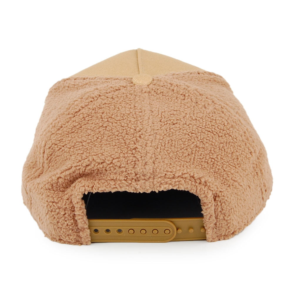 New Era L.A. Dodgers Trucker Cap - MLB Sherpa - Tan