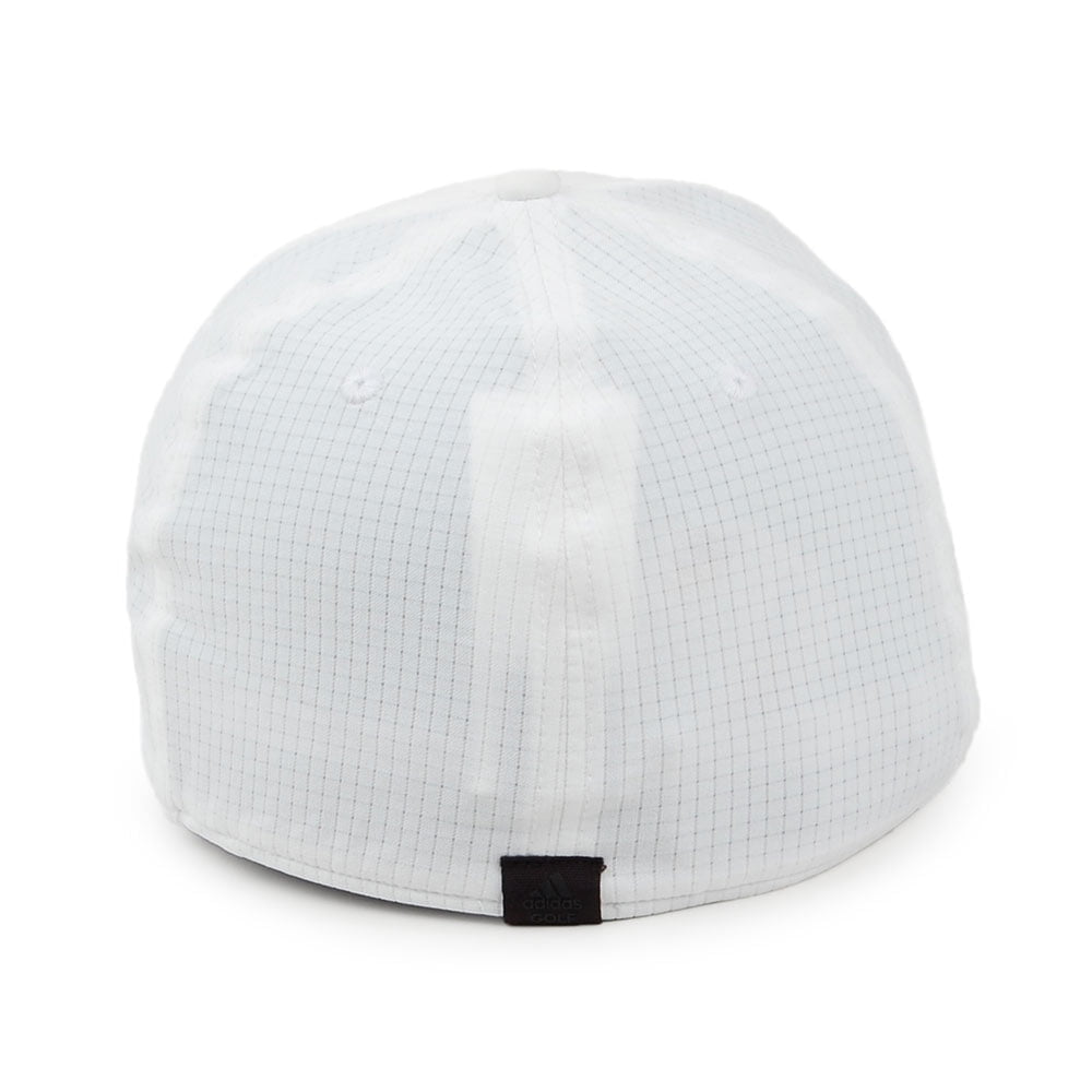 Adidas Golf Tour Fitted Baseball Cap - White-Blue