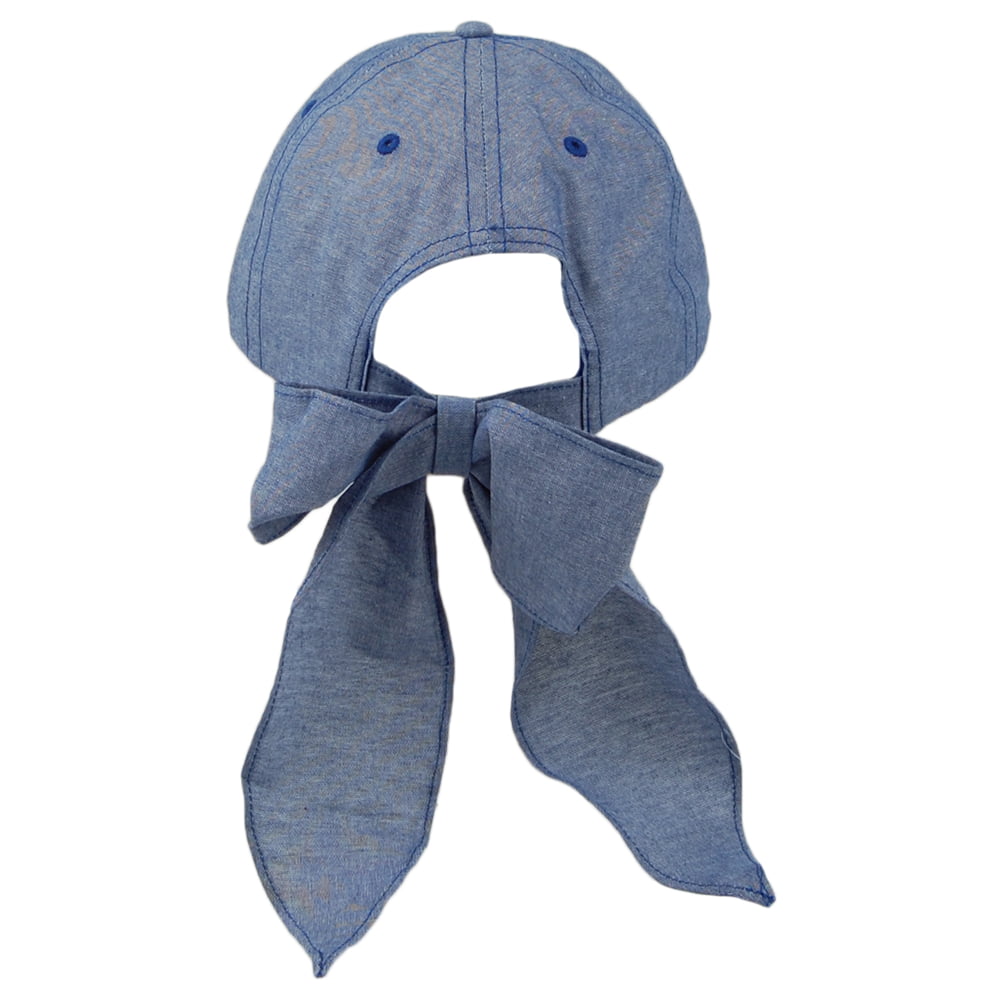 Betmar Hats Astrid Bow Baseball Cap - Denim