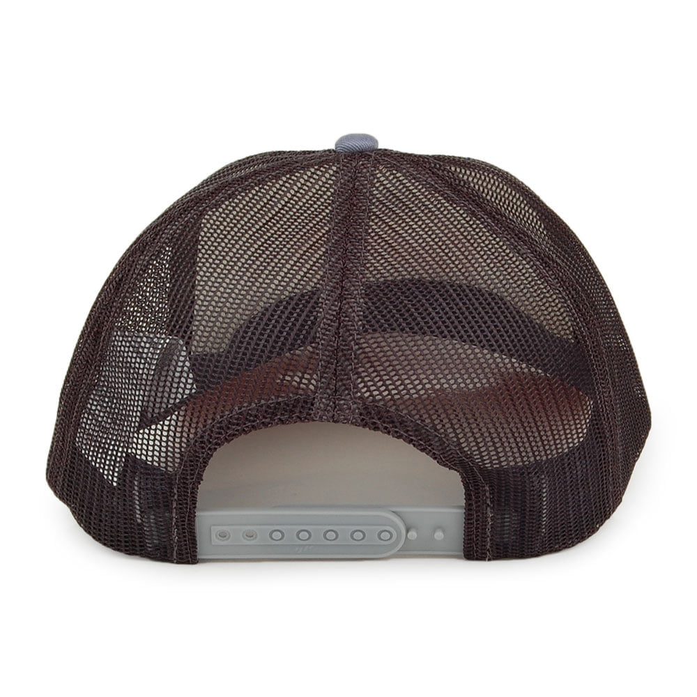 Columbia Hats Womens Mountain Trucker Cap - Grey-White