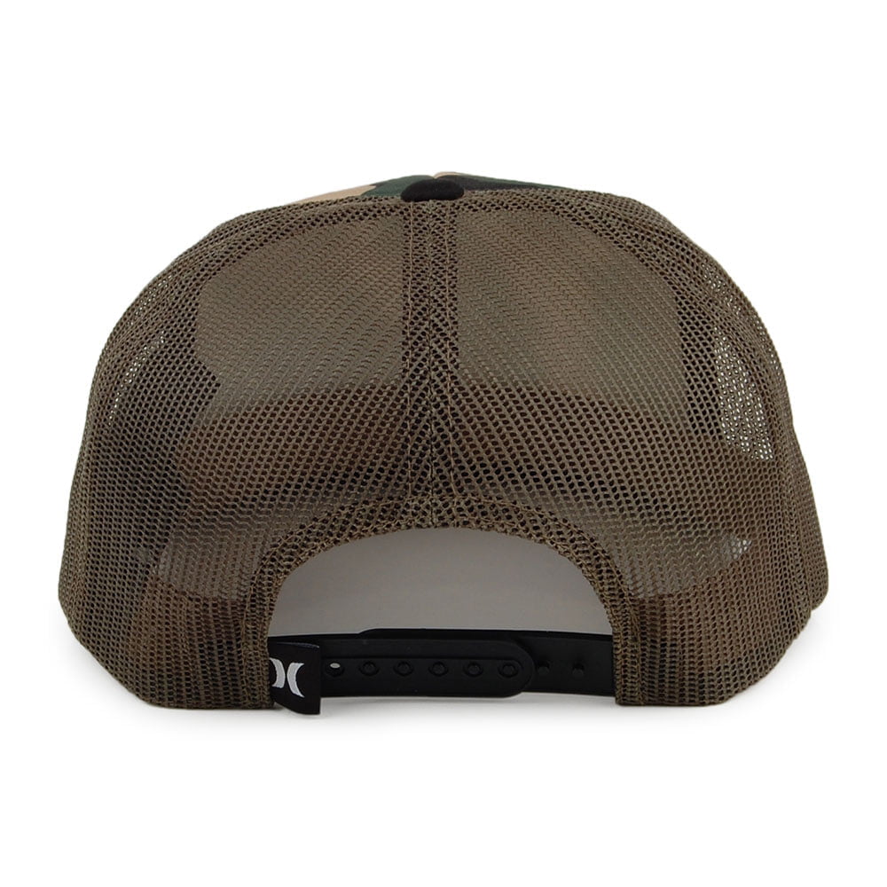 Hurley Hats Printed Square Trucker Cap - Camouflage