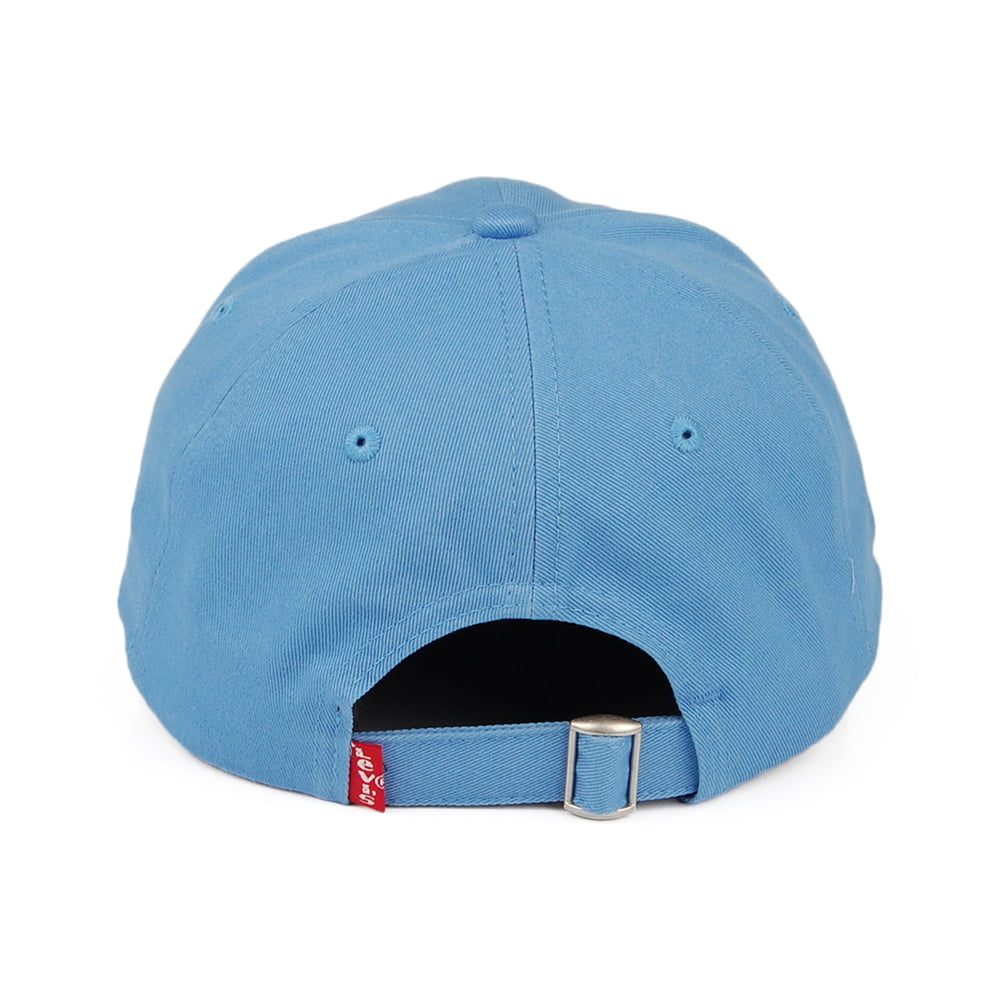 Levi's Hats Serif Logo Cotton Baseball Cap - Blue