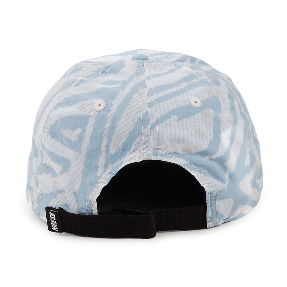 Nike SB Hats H86 AOP Flat Bill Baseball Cap - Blue-White
