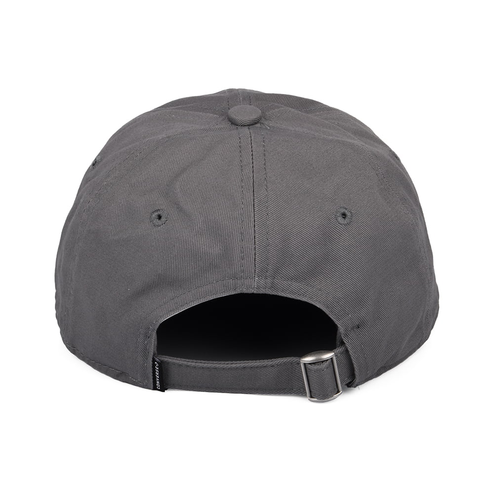 Converse Lock Up Cotton Baseball Cap - Charcoal