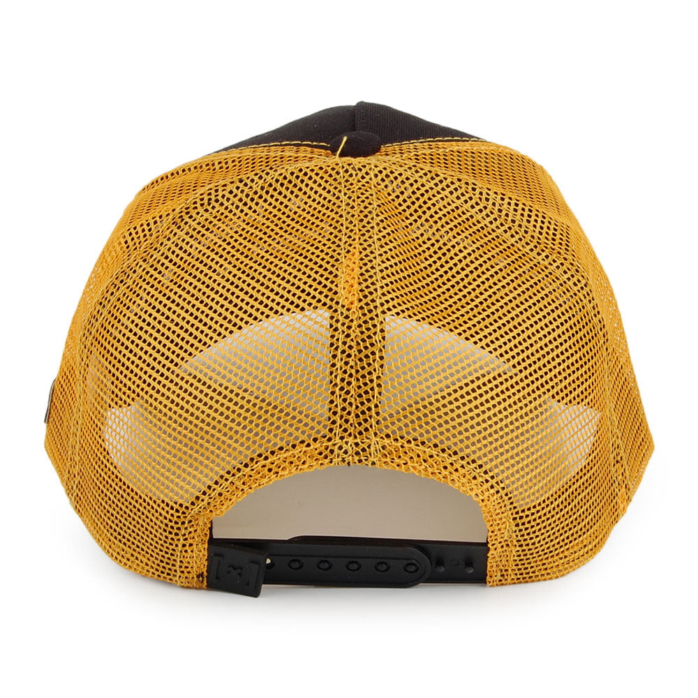 Capslab Dragon Ball Z Trucker Cap - Goku - Black-Yellow