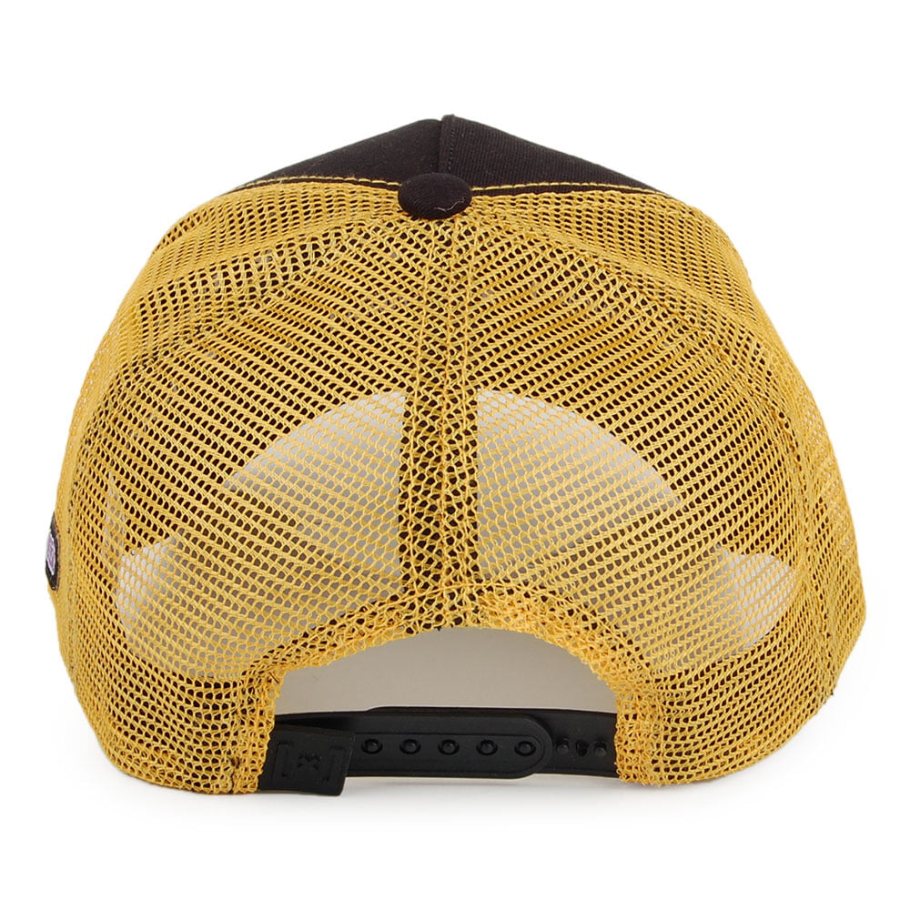 Capslab Dragon Ball Z Trucker Cap - Gohan - Black-Yellow