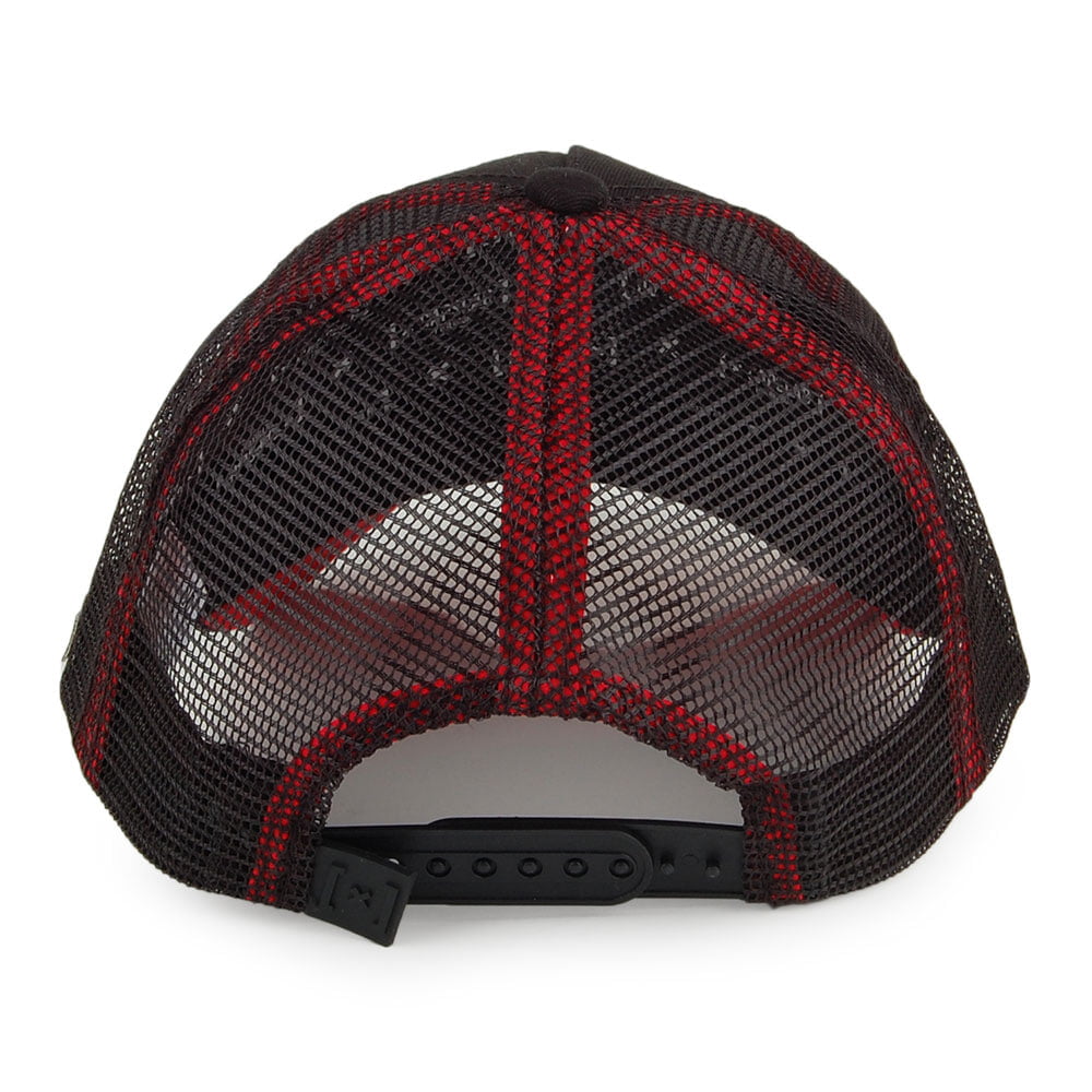 Capslab Wile E. Coyote Trucker Cap - Looney Tunes - Black