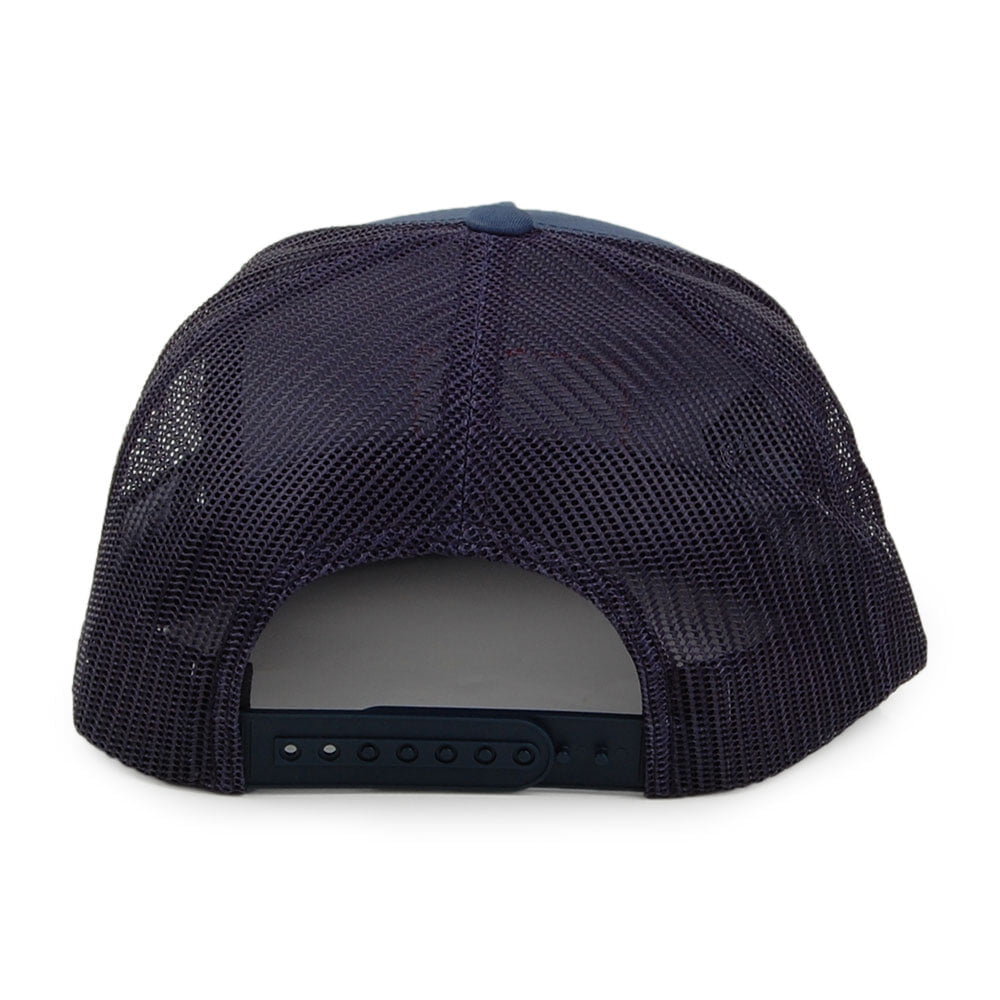 Brixton Hats Palmer Mesh Trucker Cap - Blue
