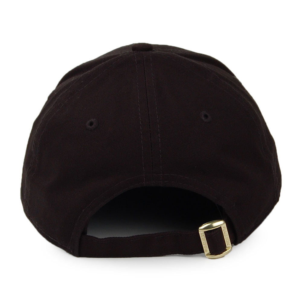 New Era Womens 9FORTY L.A. Dodgers Baseball Cap - MLB Metallic - Black-Gold