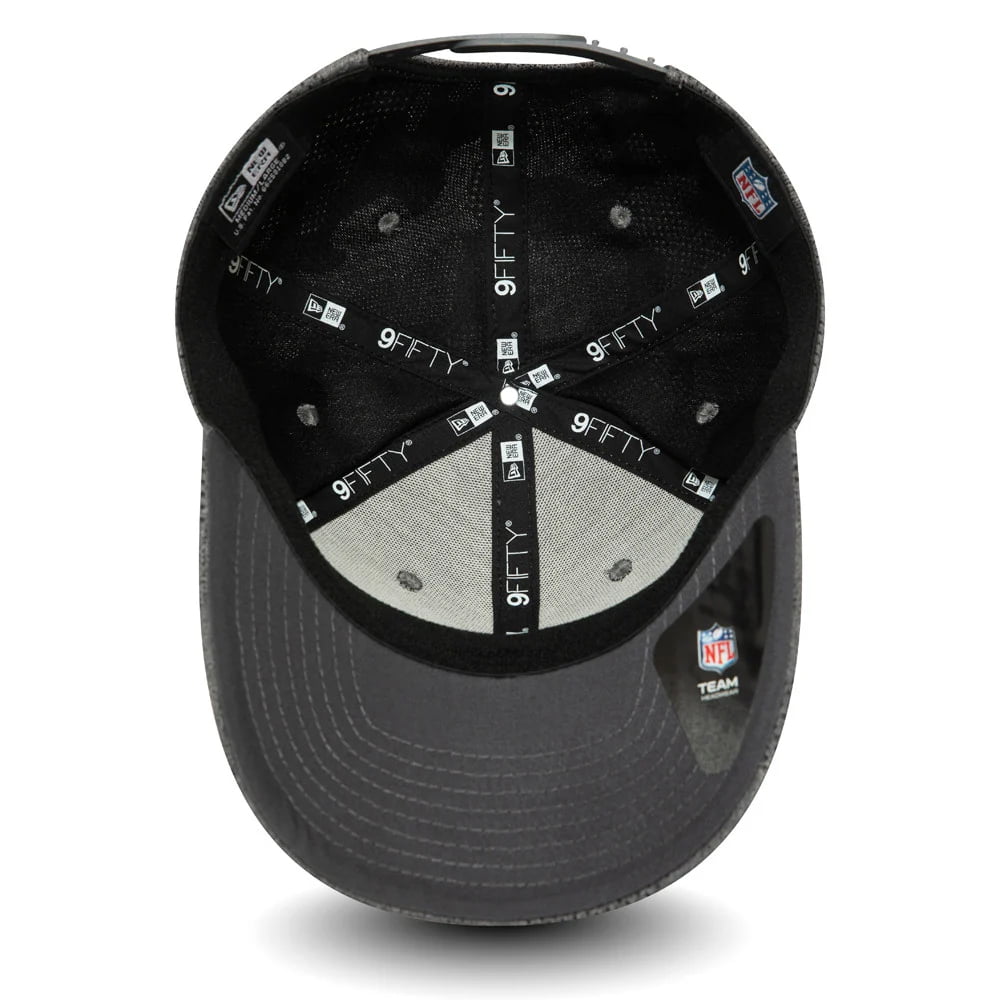 New Era 9FIFTY Las Vegas Raiders Snapback Cap NFL Engineered Plus - Black-Grey