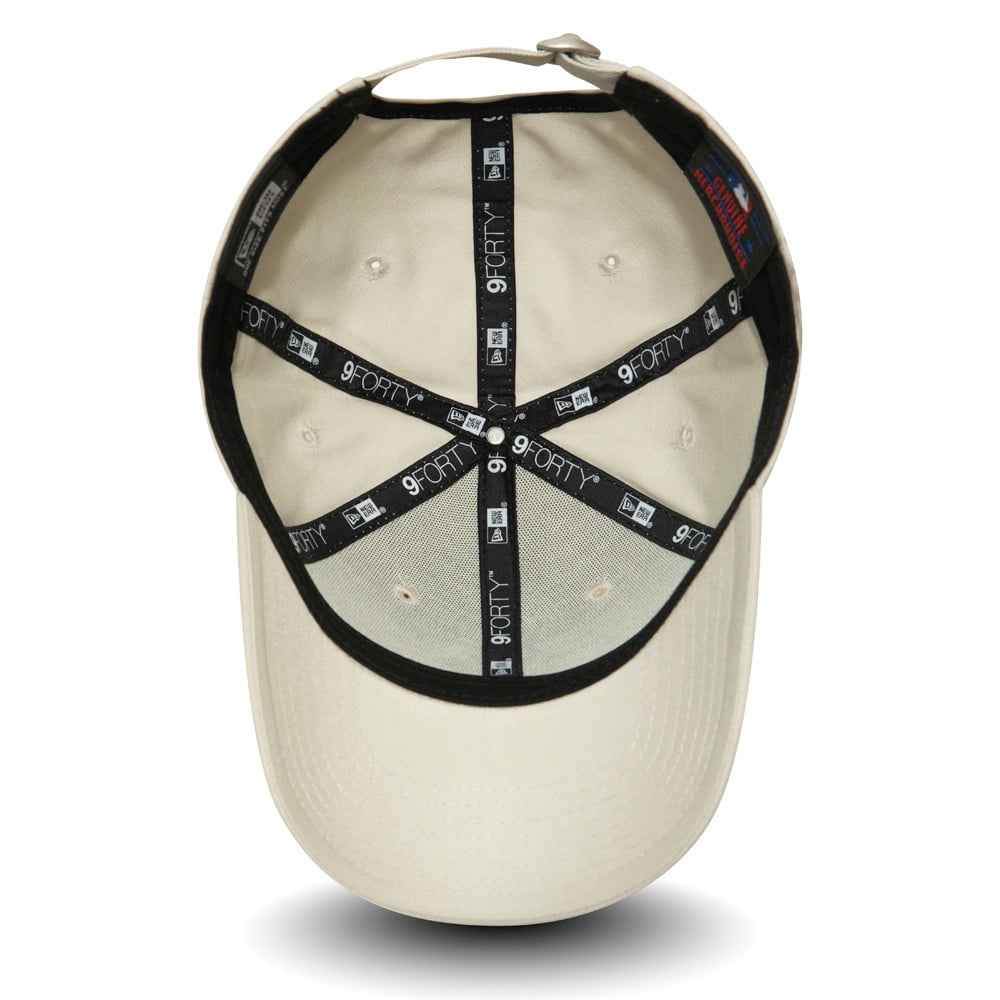 New Era 9FORTY New York Yankees Baseball Cap - MLB League Essential II - Stone