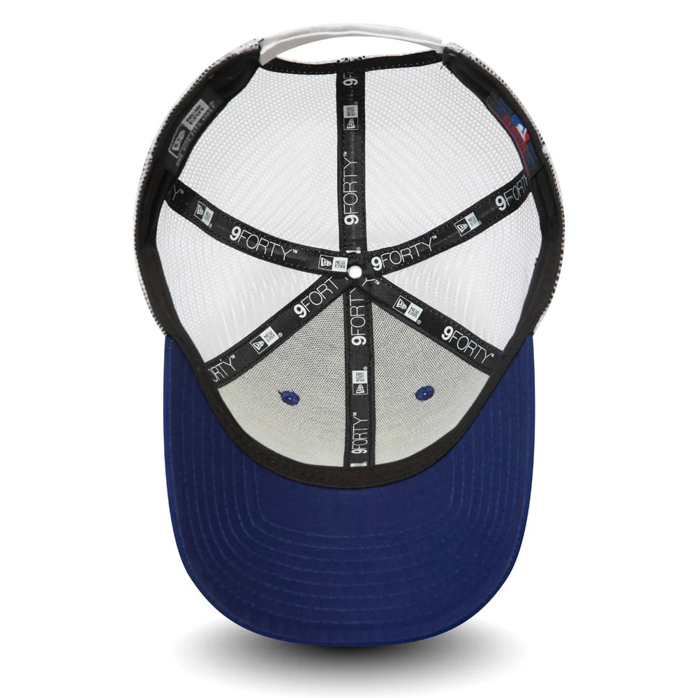 New Era 9FORTY L.A. Dodgers Trucker Cap - MLB Summer League - Blue