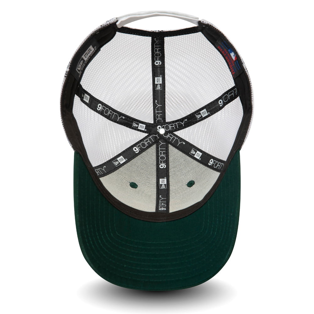 New Era 9FORTY Oakland Athletics Trucker Cap - MLB Summer League - Green