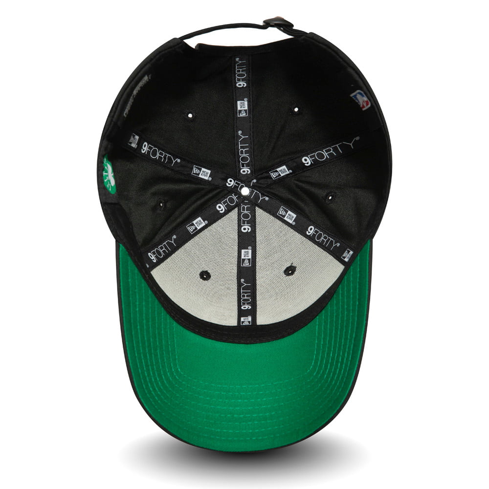 New Era 9FORTY Boston Celtics Baseball Cap - NBA Hook - Black