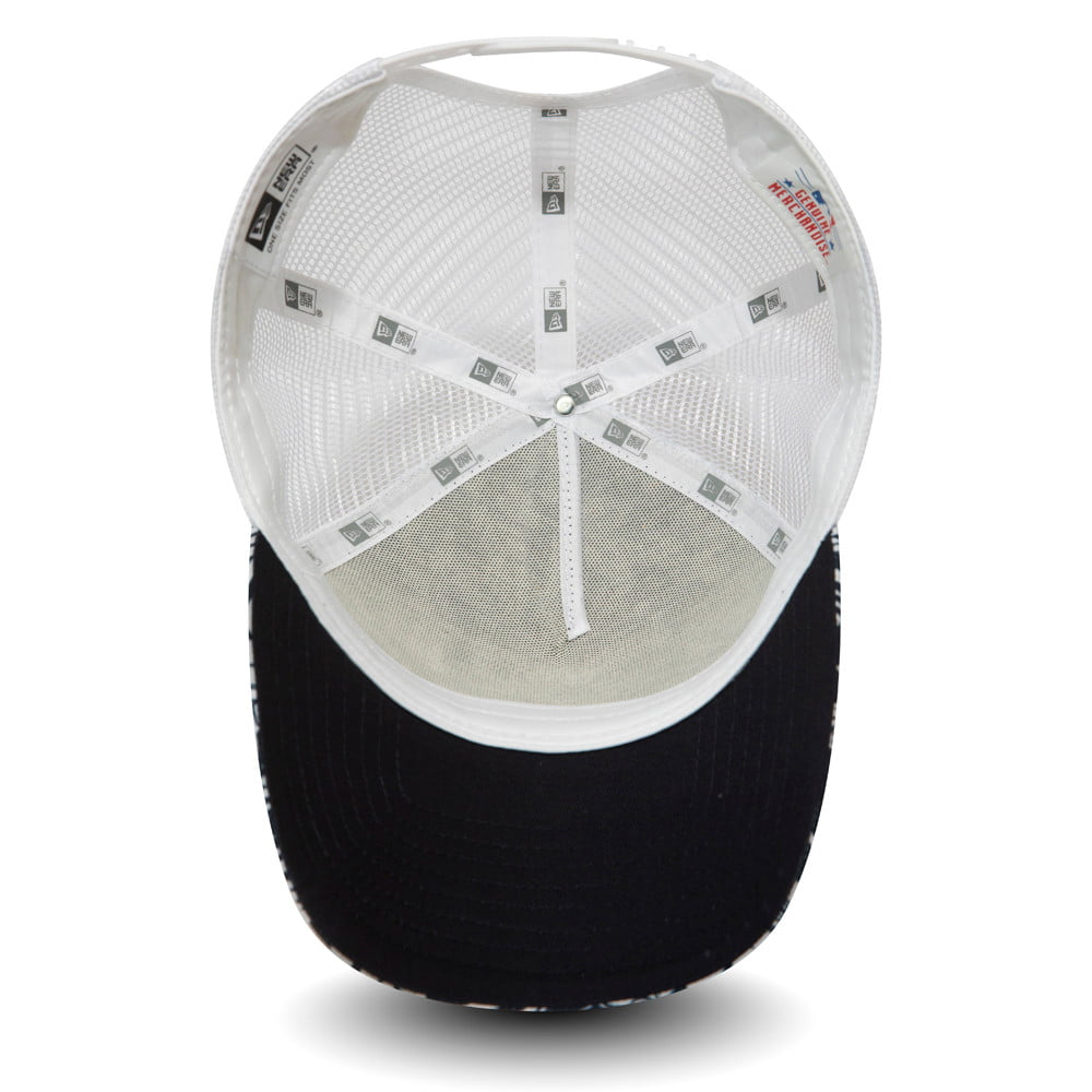 New Era New York Yankees Trucker Cap - MLB Hibiscus Infill - Navy Multi