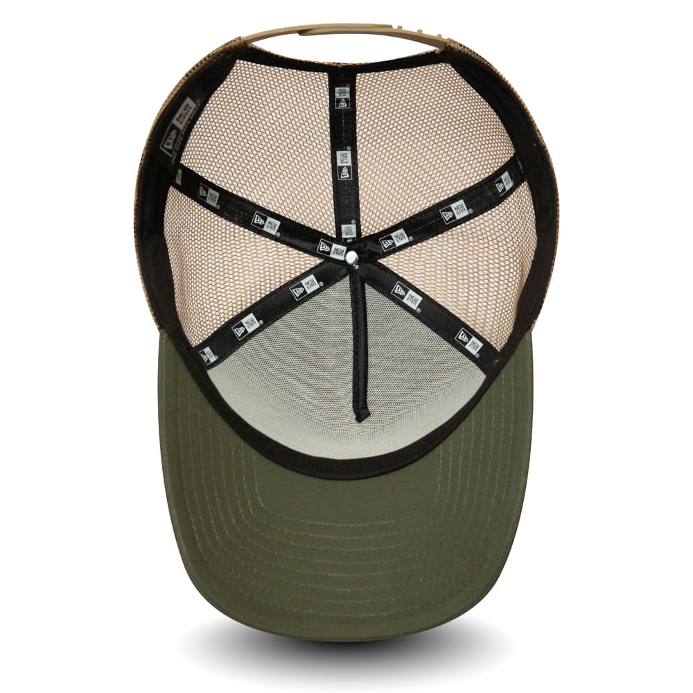 New Era Star Patch Trucker Cap - Olive