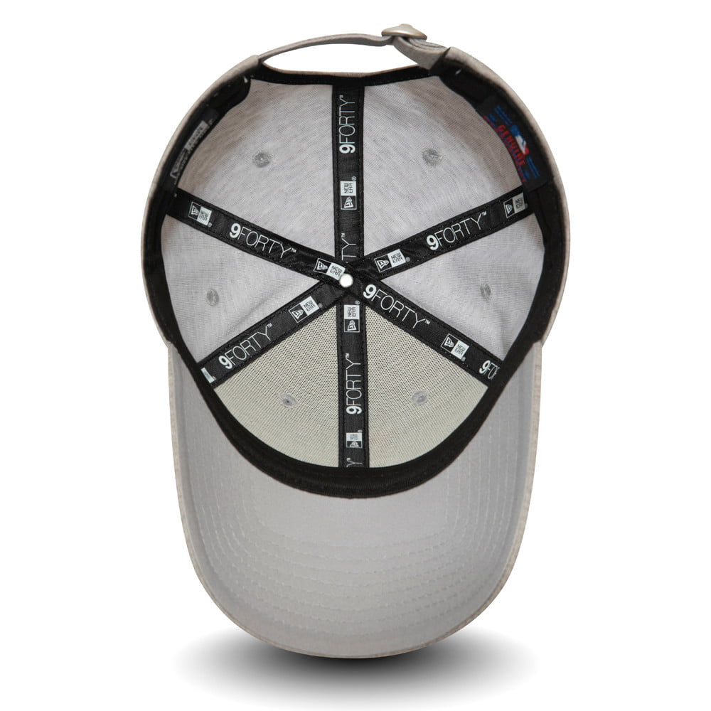 New Era Womens 9FORTY L.A. Dodgers Baseball Cap - MLB Snap - Grey-Pink