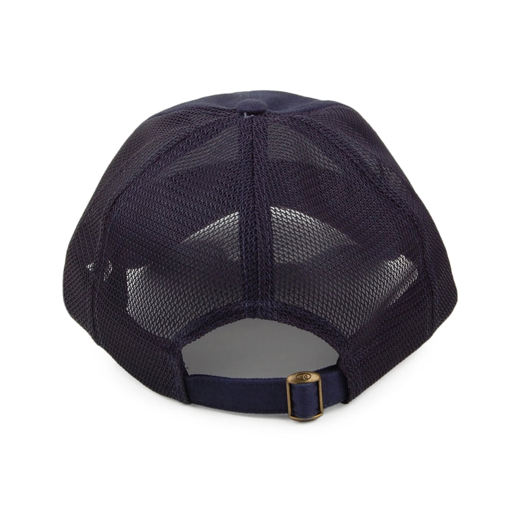 Dorfman Pacific Hats Captain Trucker Cap - Navy Blue