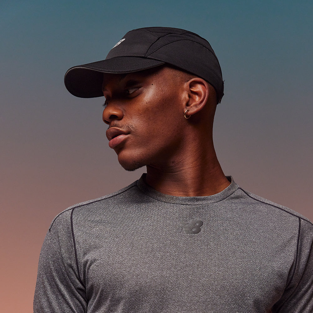 New Balance Hats Performance V 3.0 5 Panel Cap - Black
