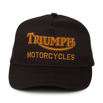 Triumph Motorcycles Oil Trucker Cap - Black