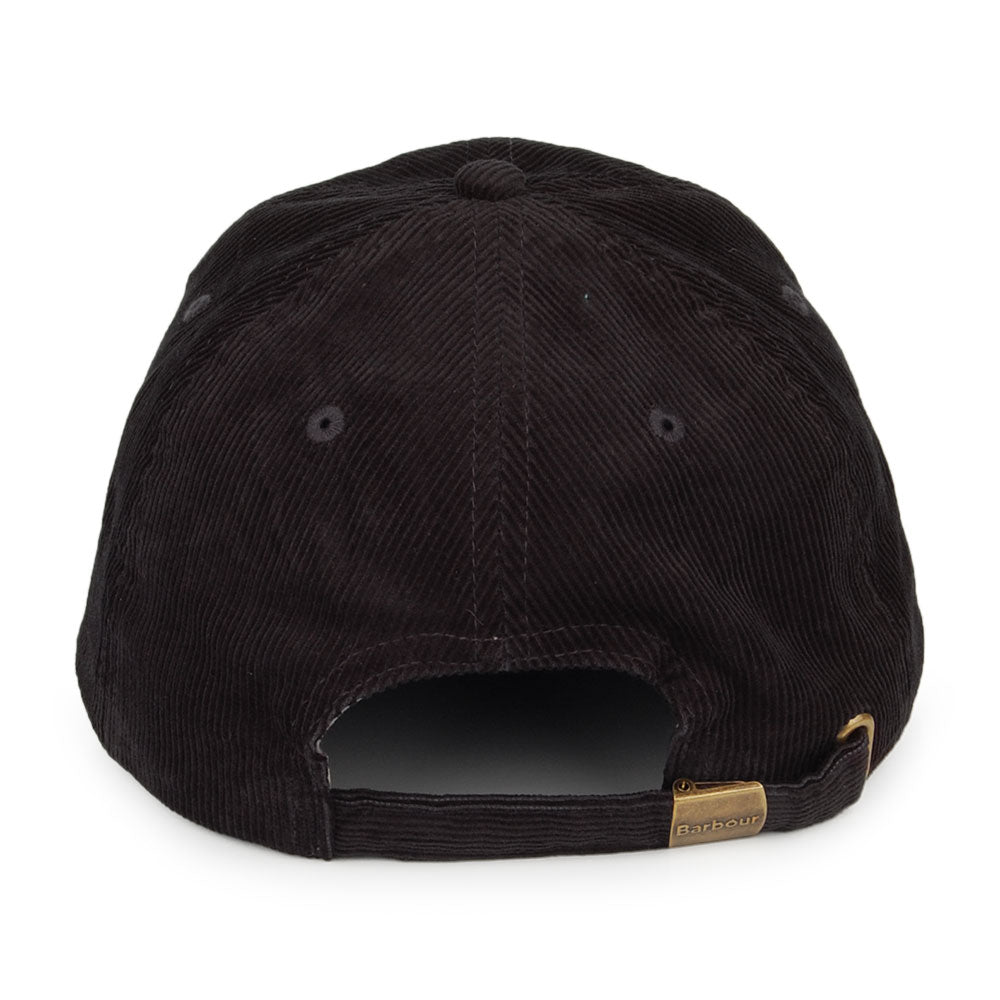 Barbour Hats Nelson Corduroy Sports Baseball Cap - Navy Blue