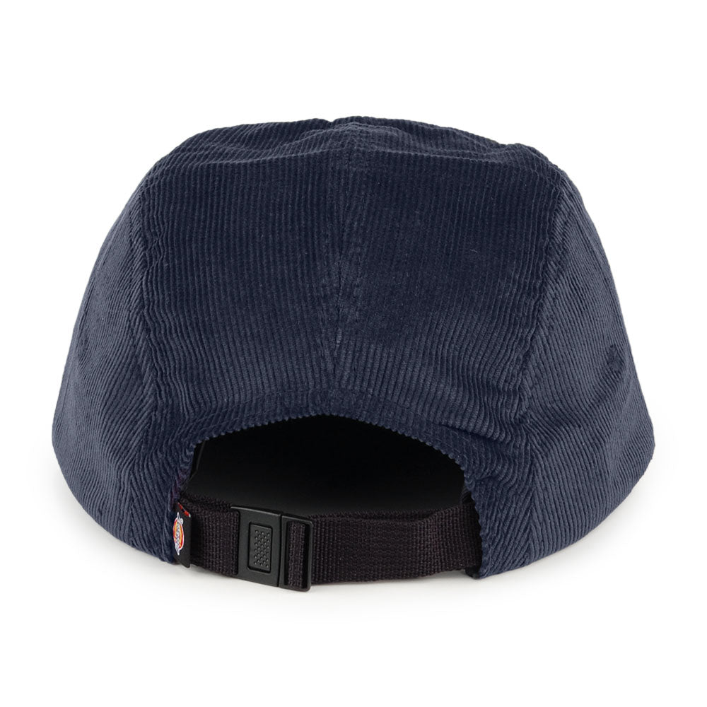 Dickies Hats Hornbeck Corduroy 5 Panel Cap - Navy Blue