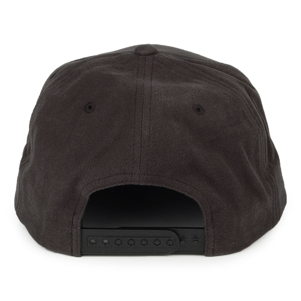 Brixton Hats Alton MP Snapback Cap - Washed Black