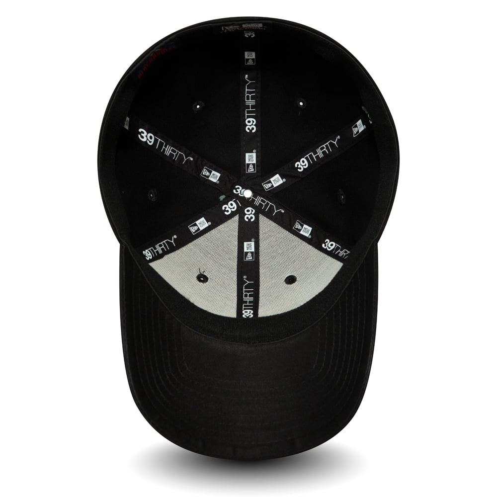 New Era 39THIRTY New York Yankees Baseball Cap - MLB League Essential - Black-Yellow