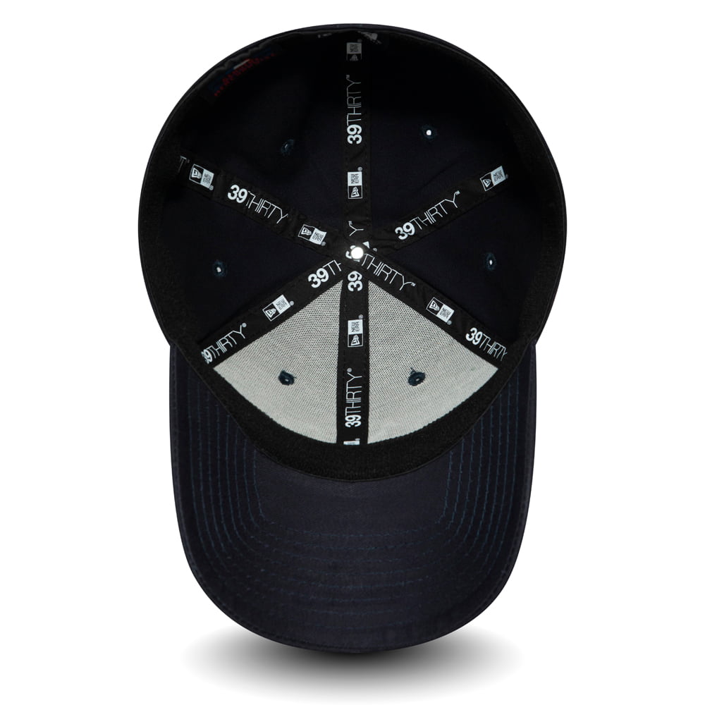 New Era 39THIRTY New York Yankees Baseball Cap - MLB League Essential - Navy-Navy