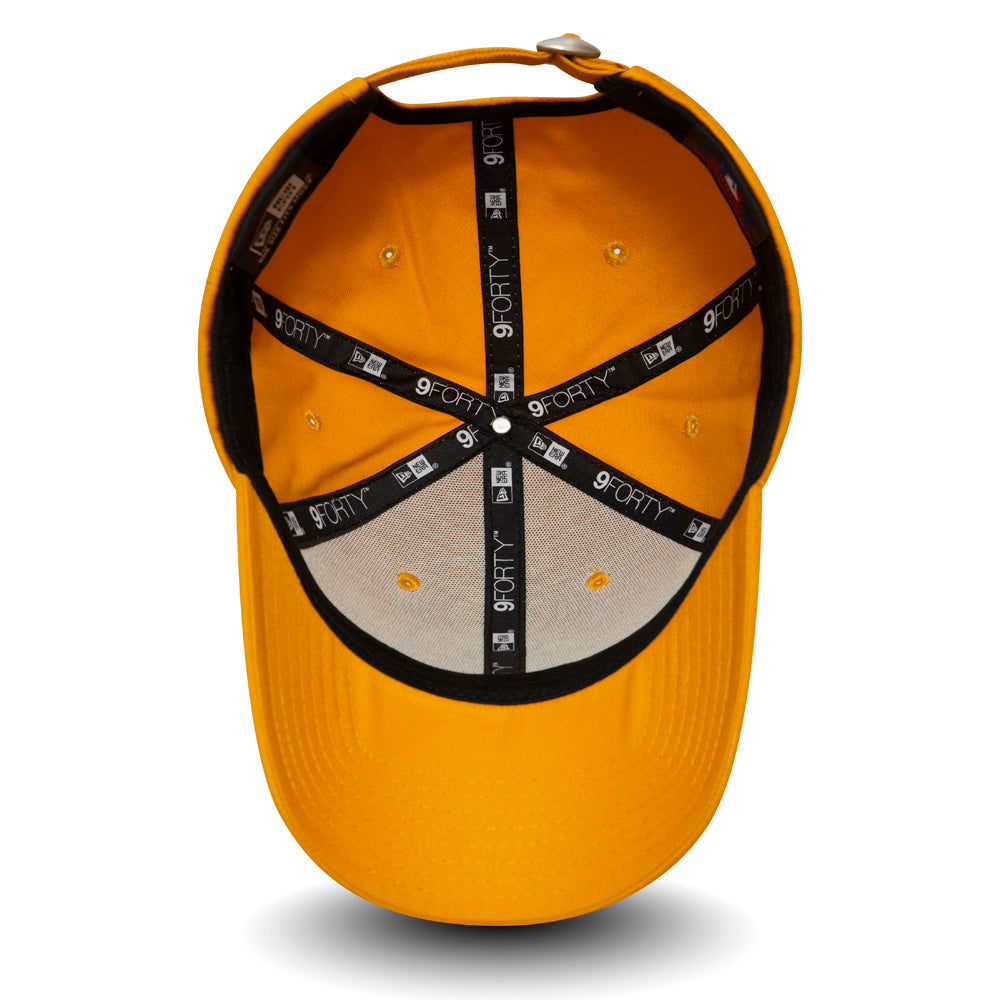 New Era 9FORTY New York Yankees Baseball Cap - MLB League Essential - Yellow-White