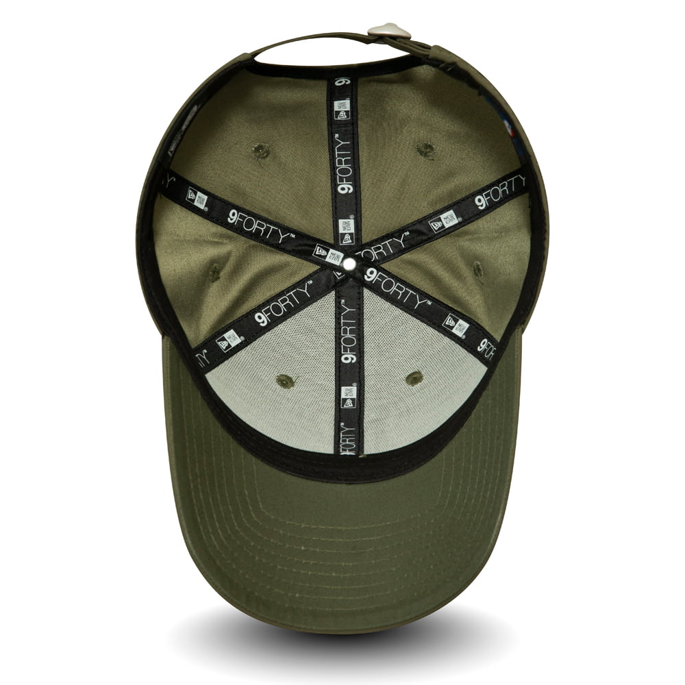 New Era 9FORTY L.A. Dodgers Baseball Cap - MLB Tonal Nylon - Olive